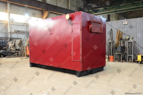 Котел 1.28 МВт угольно дровяной