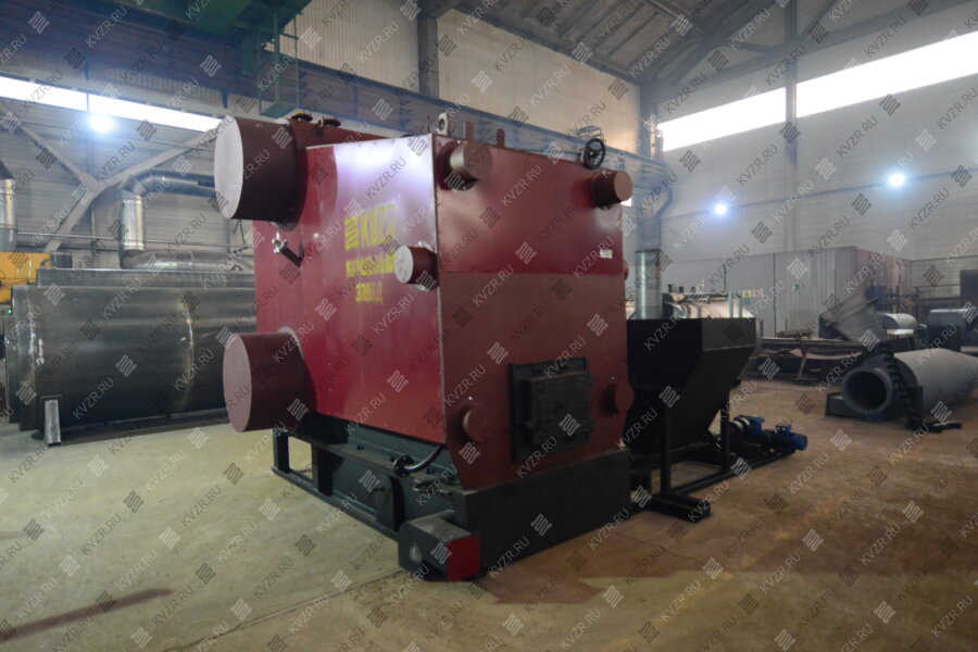 Парогенератор на древесном топливе